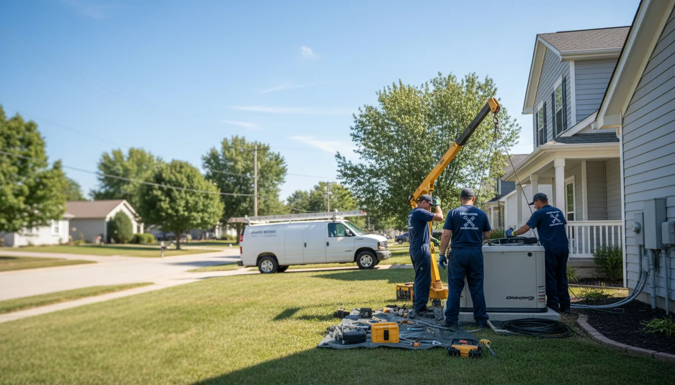 Generator Installation in Eagletown, OK near me
